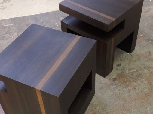 Custom Made Modern Bedside Tables