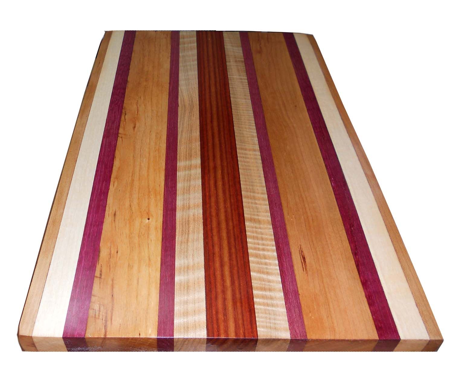 Buy Custom Exotic Wood Cutting Board DoubleSided, made to order from