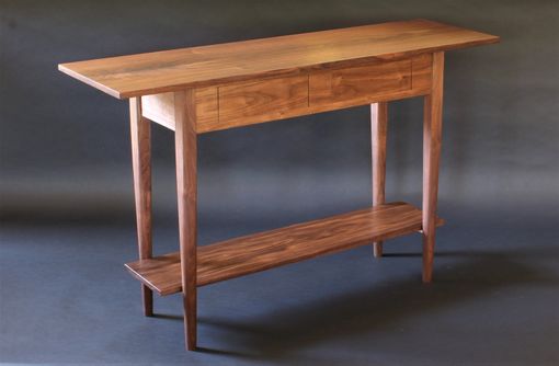 Custom Made Console Table In Walnut