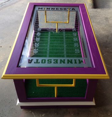 Custom Made Nfl Coffee Table