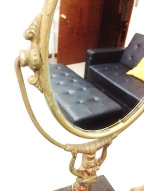 Custom Made Mirror Art Nouveau Table Mirror