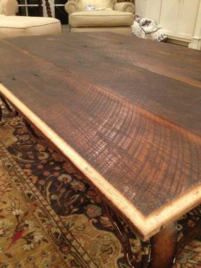 Custom Made Custom Listing 20 X 42 Coffee Table Top On Sale Barn Wood Hand Rubbed Finish