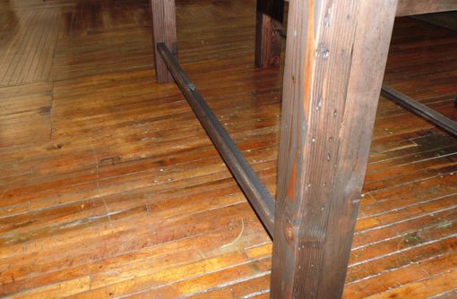 Custom Reclaimed Wood Farmhouse / Industrial Pub Height 