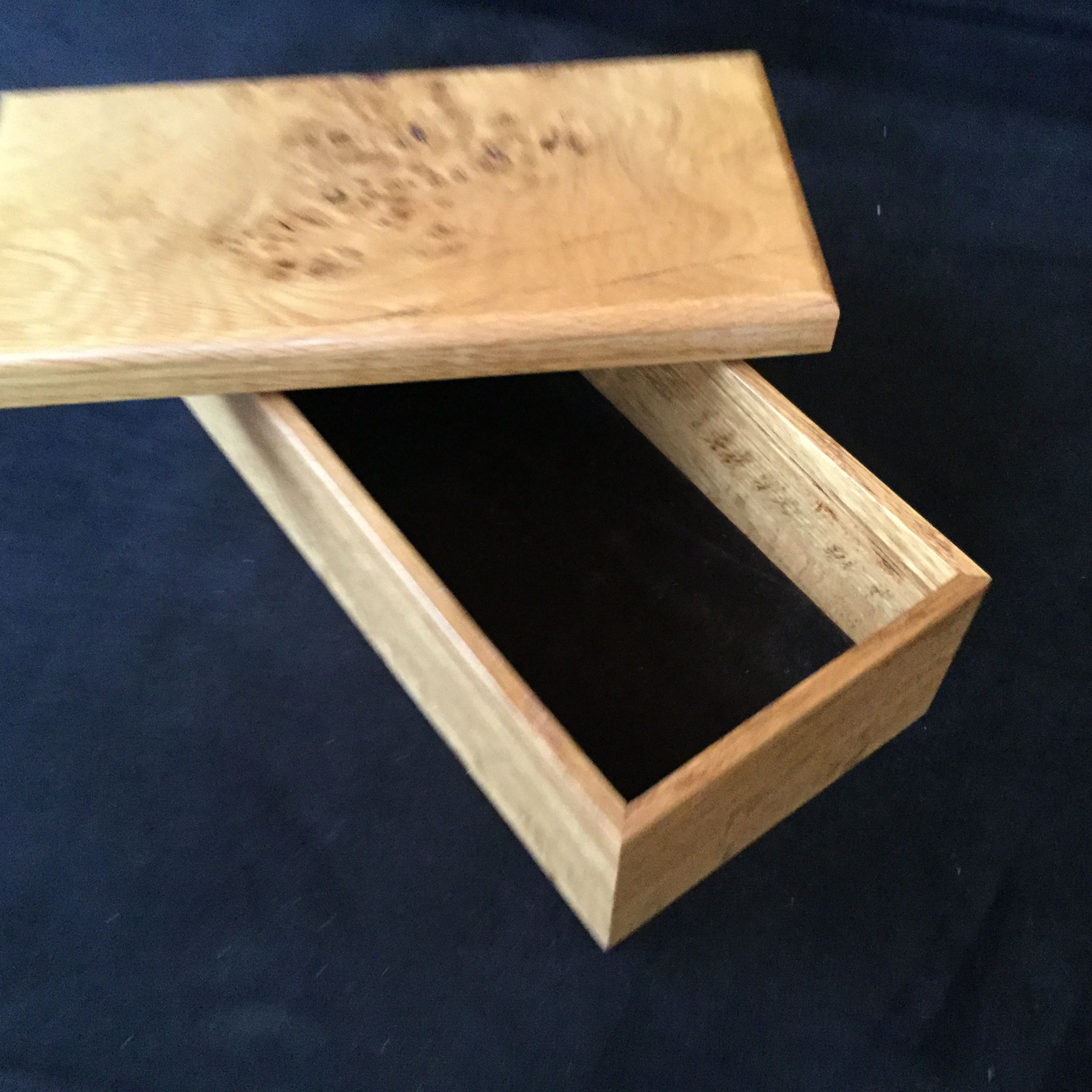 Buy Custom Made Table Top Boxes, made to order from Connors Designs