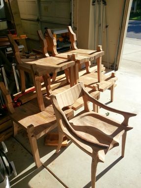 Custom Made Maloof Inspired Low Back Walnut Chair