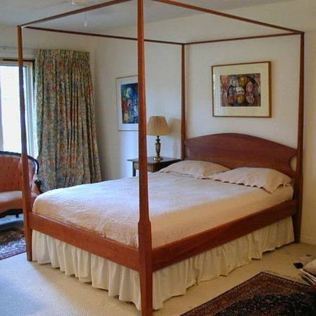 Beds Bed Frames And Headboards Four Poster Custommade Com Cherry Queen Size Pencil Post Bedframe Bed