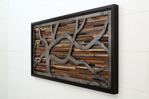 Handmade Wall Decorations Handmade Reclaimed Wood Wall Art Made Of Old Barnwood And 