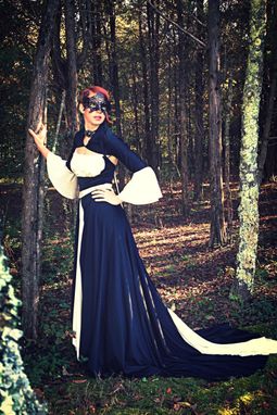 Custom Made Non-Traditional Wedding Gown -- Steampunk, Renaissance, Gothic Inspired