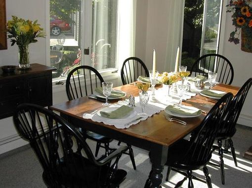 Custom Made Dining Room Antique Barnboard Table