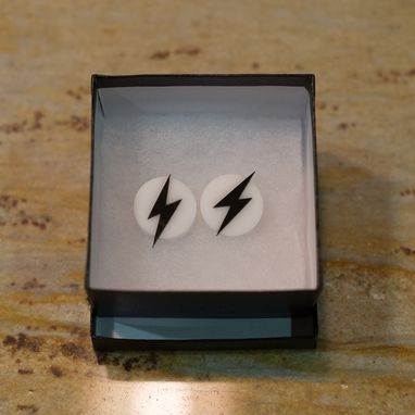 Custom Made Customized Superhero  Cufflinks In Acrylic