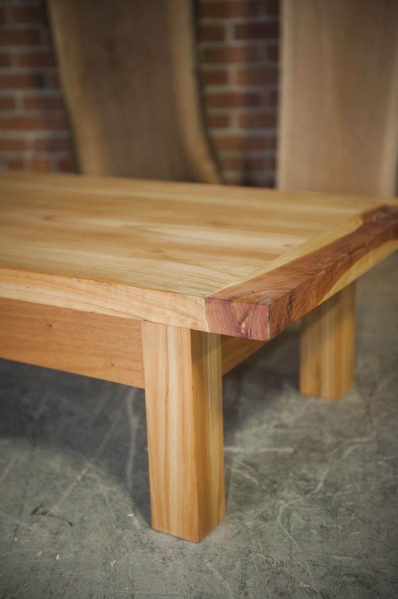 Custom Three Cedar Outdoor Coffee Table by The NICO Workshop ...