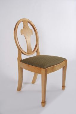 Custom Made Oval-Back Chair