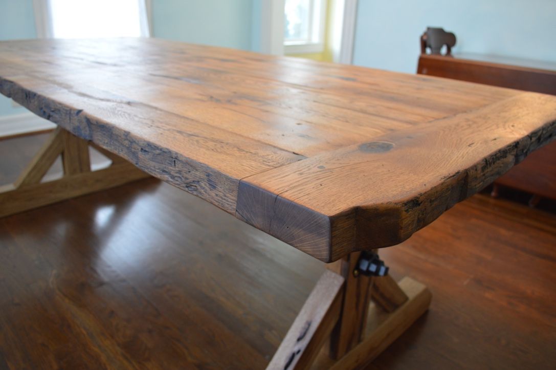 Custom Reclaimed Barn Wood Table by Feicht & Co