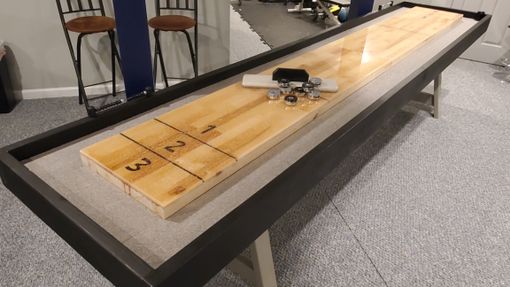 Custom Made 12' Shuffleboard Table
