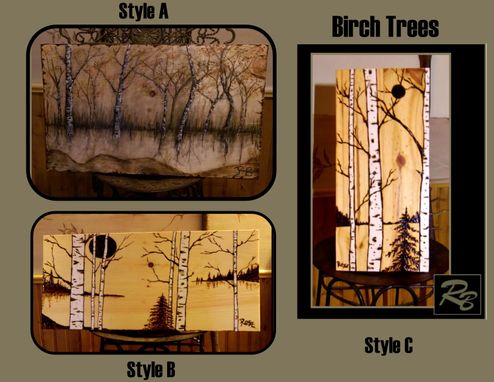 Custom Made Birch Tree Art,Nature Lovers Gift,Birch Trees,Tree Art,Nature Art,Rustic Decor,Cabin Decor,Lodge