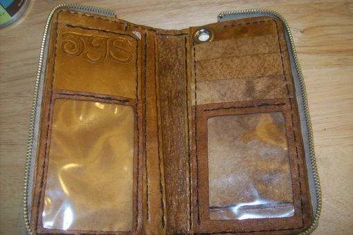 Custom Made Custom Leather Mens Breast Wallet