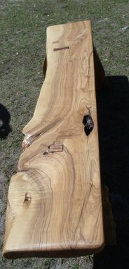 Custom Made Olivewood Bench