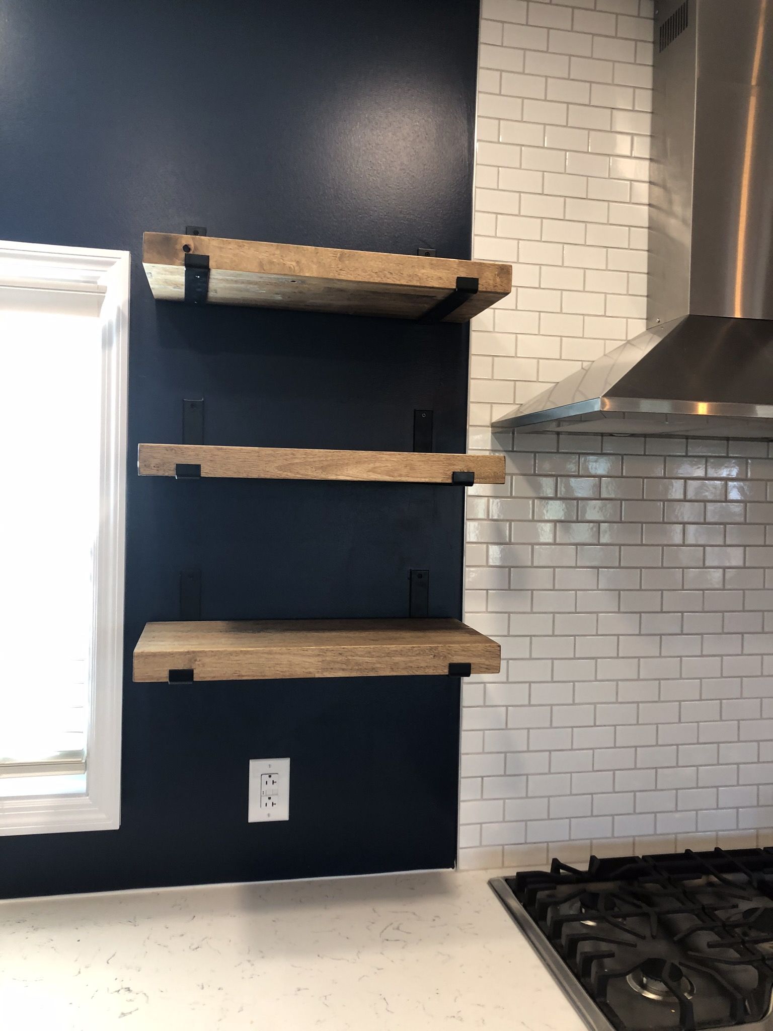 Hand Made Custom Shelves by Ausden Inc