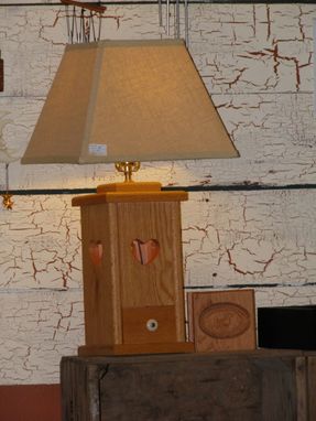 Custom Made Lamp With Light And Night Lite With A Drawer