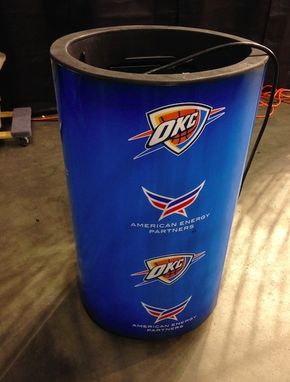 Custom Made Oklahoma City Thunder Fog Canisters