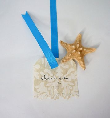 Custom Made Handmade Thank You Tags In Set Of 10