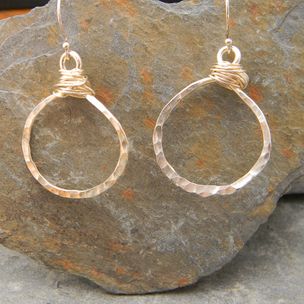 Lisa Gent Handcrafted Jewelry Cape Elizabeth Me Fine Silver Earrings By