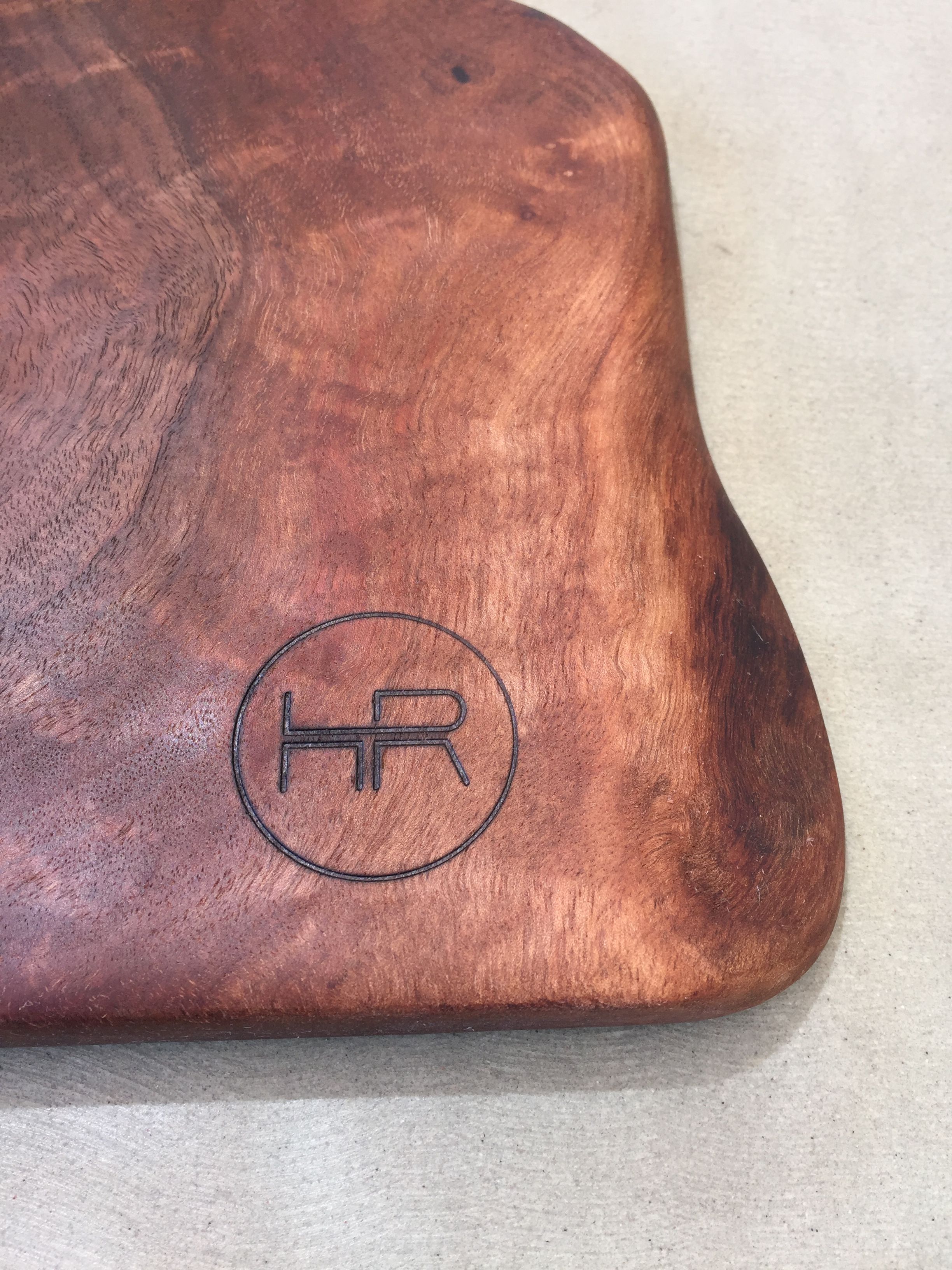 Hand Made Live Edge Walnut Cutting Board by Hardwood Reclamation