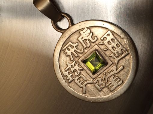 Custom Made Chinese Coin Pendant - Chinese Jewelry