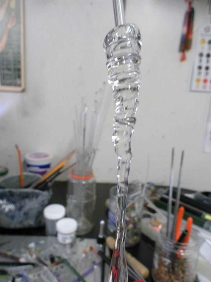 Buy Hand Made Glass Icicles Christmas Tree Holiday Ornaments, made to