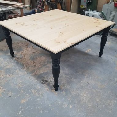 Custom Made Farm House Kitchen Dining Room Table Rustic
