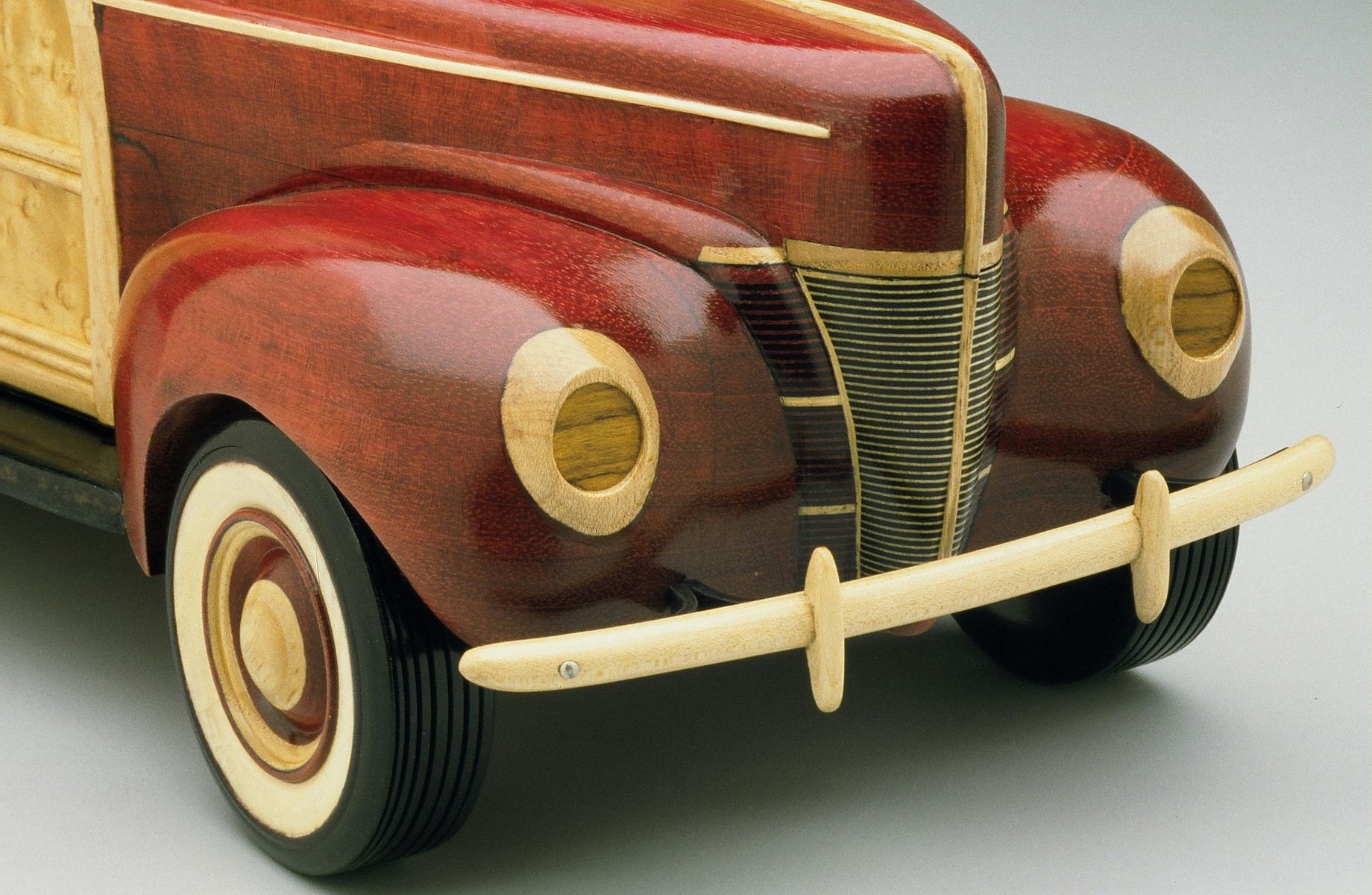 Hand Crafted '40 Ford Woodie Treasure Box by Joel Shepard Furniture