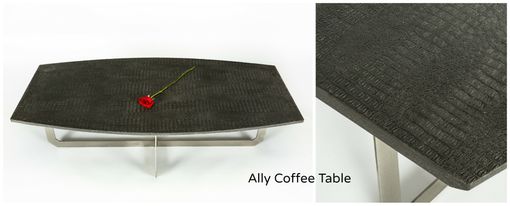 Custom Made Concrete Coffee Table  Ally
