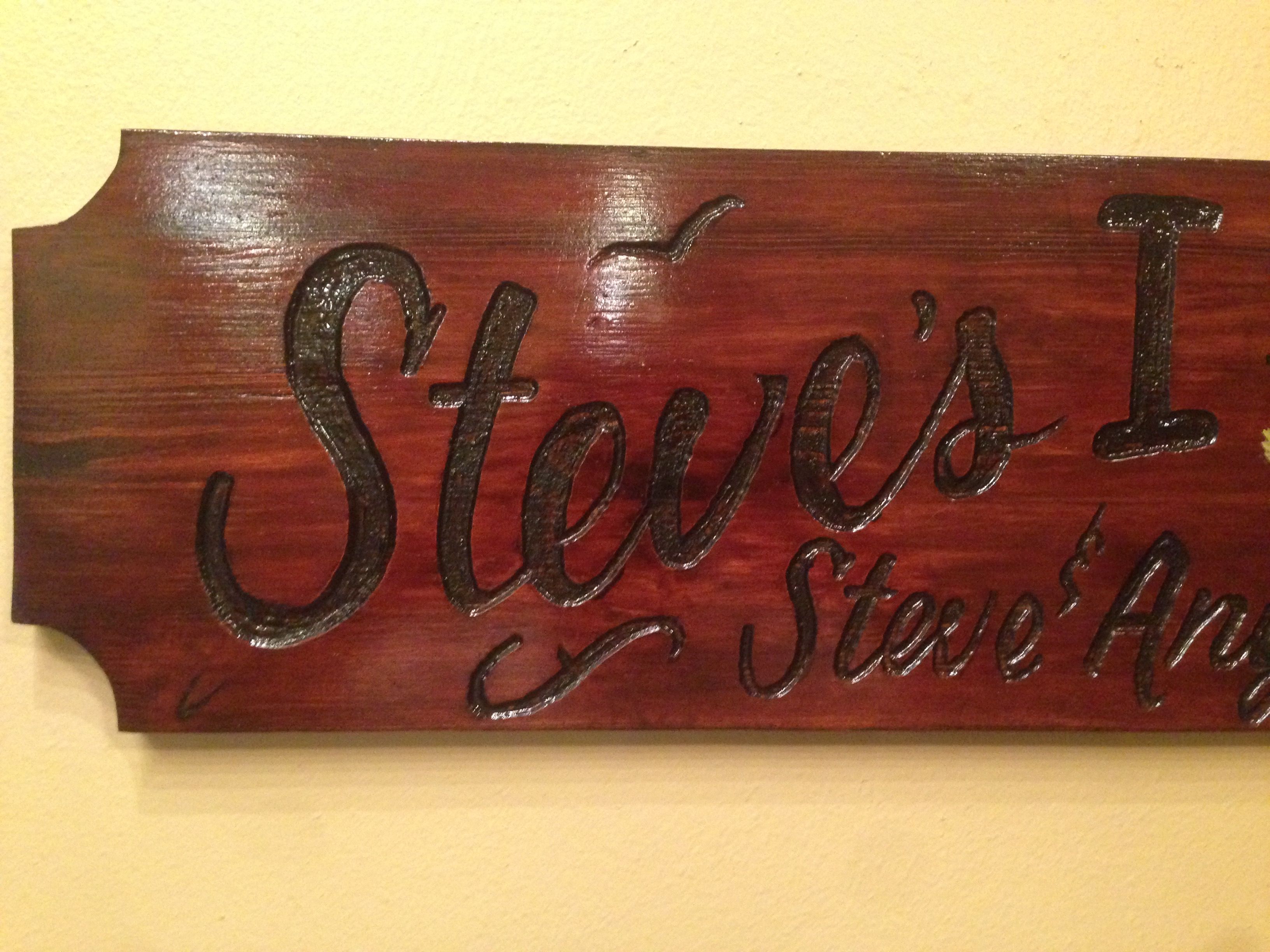 Custom Rustic Sign by SantaCruz Designs