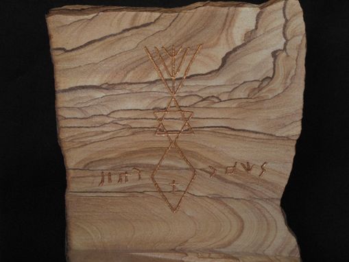 Custom Made Messianic Symbol Of Jerusalem.