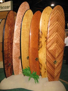 Custom Made Custom Wood Veneered Surf Boards