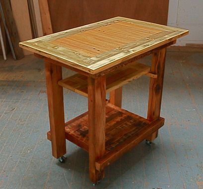 Custom Made Kitchen Island Table With Leaves