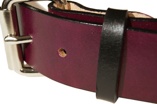 Custom Made Solid Color Belts