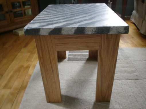 Custom Made Zebra Table