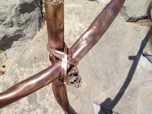 Custom Made Organic Driftwood Bronze Handrail Railing