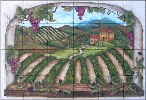 Custom Made Vineyard Murals