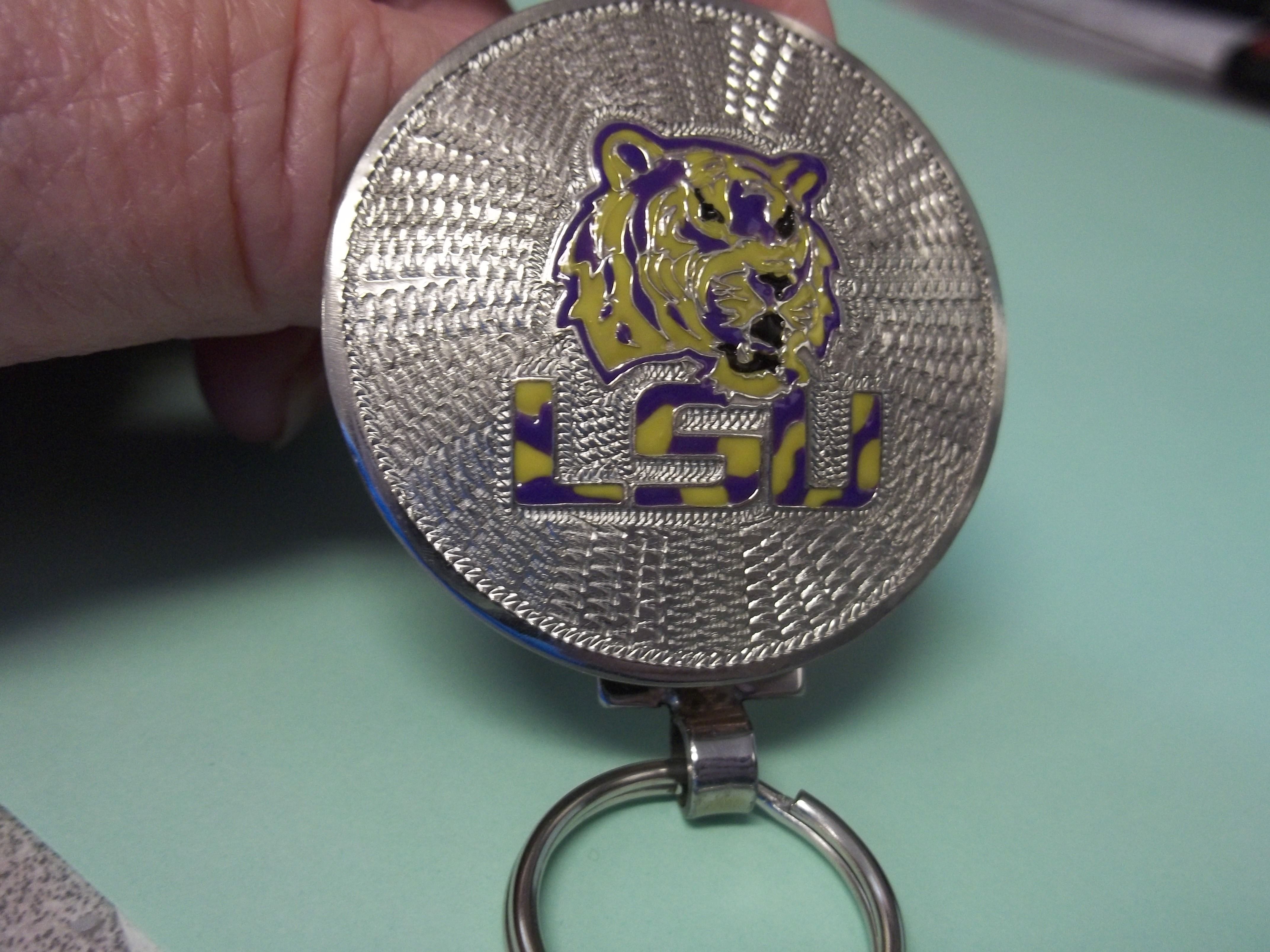 Hand Crafted Wmc057 College Football Key Rings by Bluehorn Custom