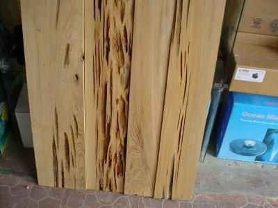 Custom Made Pecky Cypress All Straight Edge Planed 1 Side 5ft Long