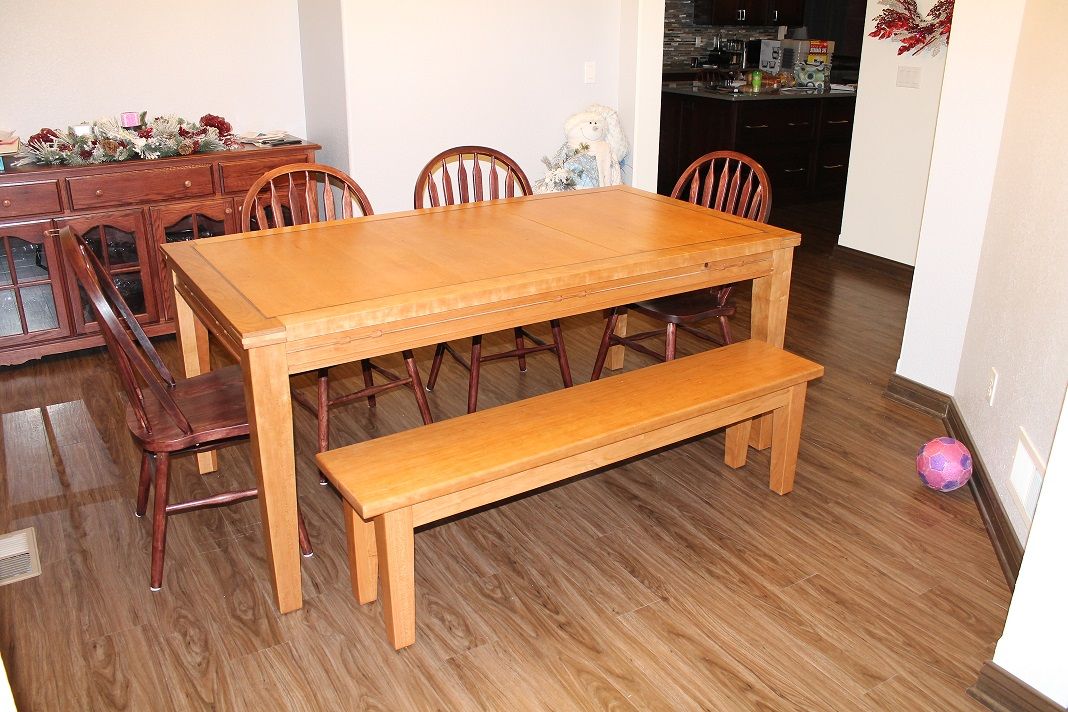 Custom Made Gaming Table / Dining Table by Holtzer Custom Woodworking