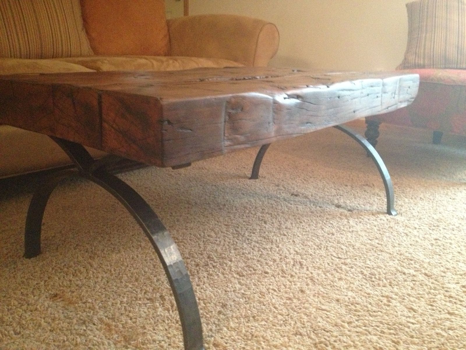 Handmade Coffee Table by Enyart and Fabrication