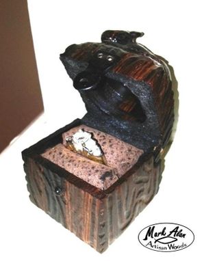 Custom Made Engagement Ring Box "Rabbit Box"