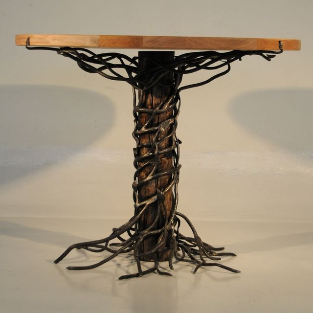 Custom Made Iron And Wood Entry Table By Artesano Works Home Custom Made Iron And Wood Entry Table By Artesano Works Home Decor Custommade