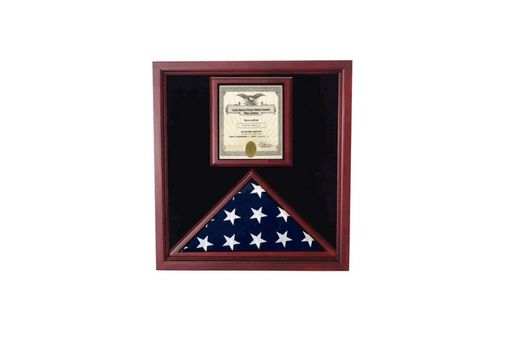 Custom Made Award And Flag Display Case Display Case