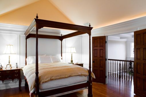 Custom Made Traditional Bedroom Paneling And Moulding