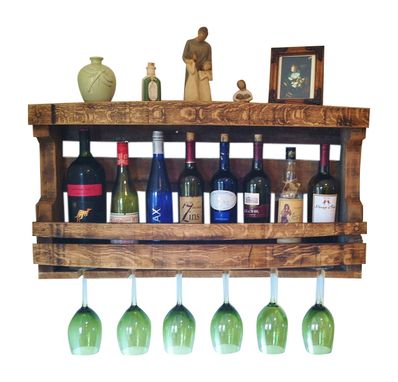 Custom Made The Napa Wine Rack, Rustic Wine Rack, Reclaimed Wood, Wine Barrel Staves