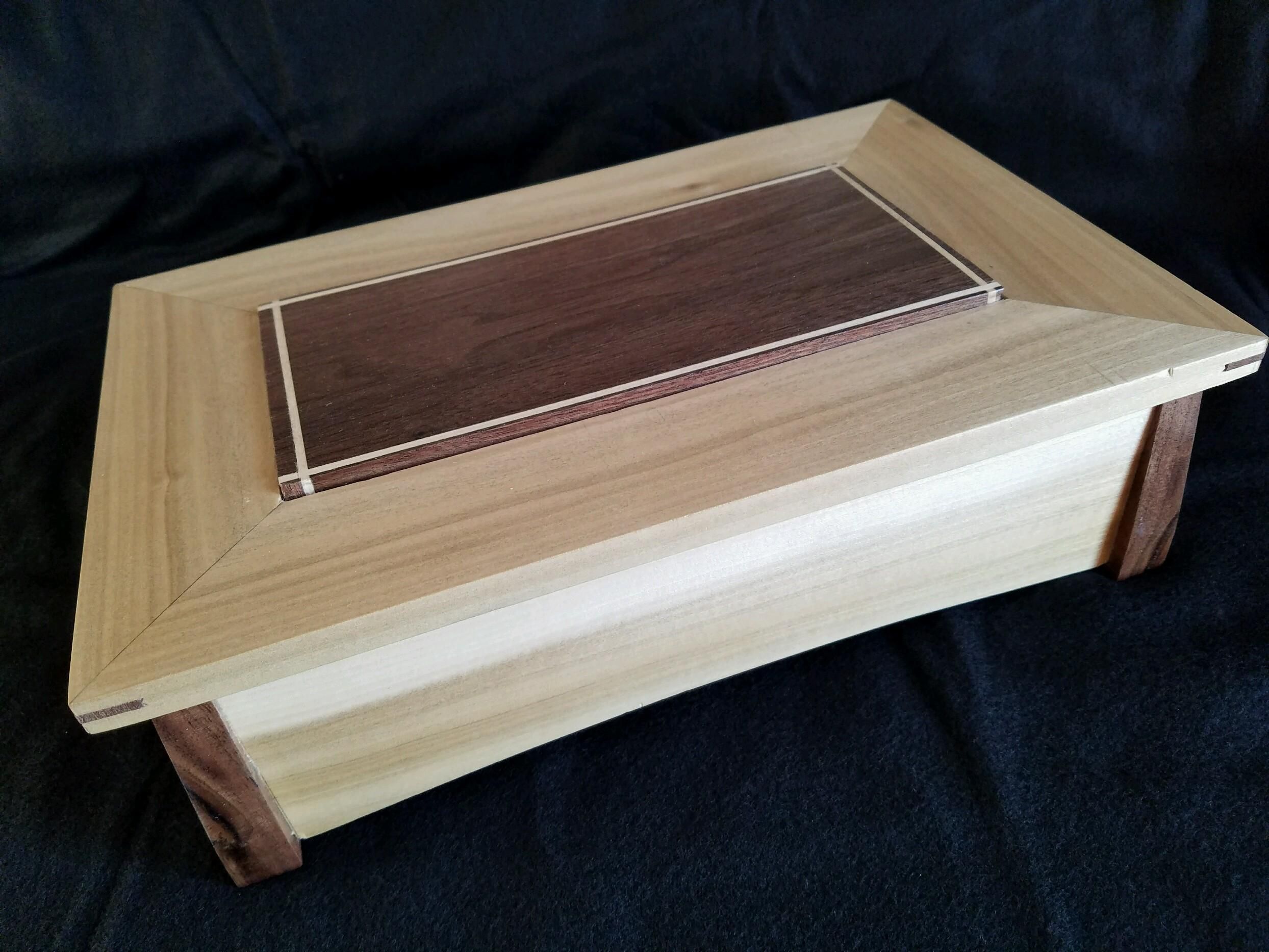Buy Hand Crafted Japanese Inspired Jewelry Box, made to order from